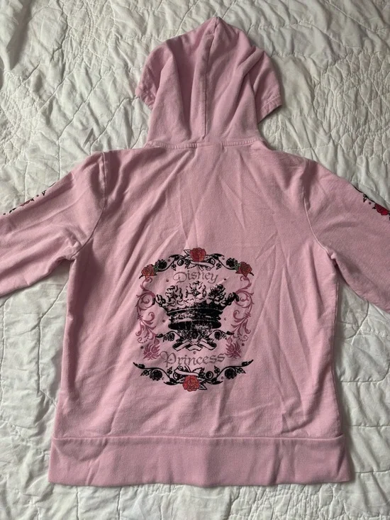 Disney Princess Pink Zip-Up - Picture 4 of 7